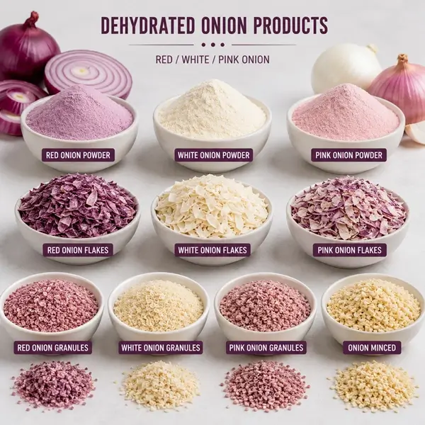 Dehydrated Onion powder powder and slices